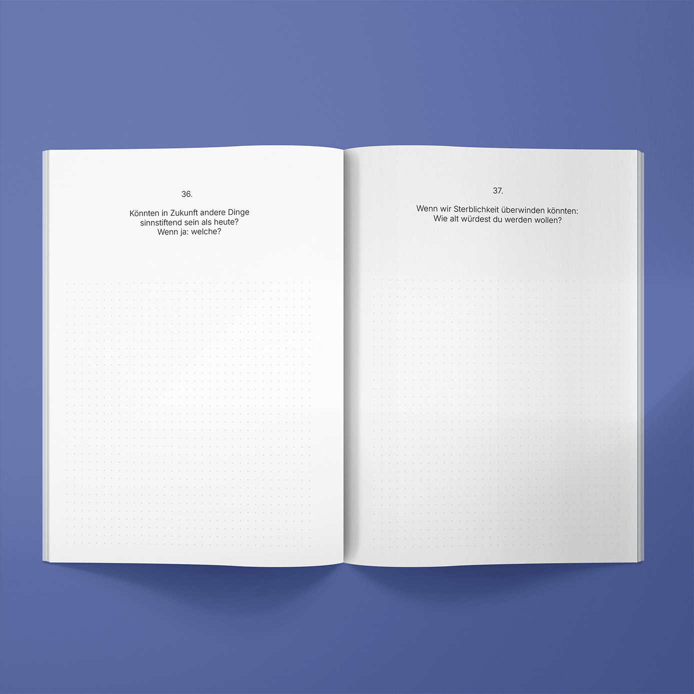 77 Zukunftsfragen – Ein Notizbuch zur Reflexion über die Zukunft